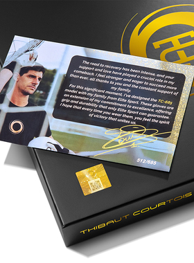 ELITE SPORT联名Thibaut Courtois库尔图瓦全球限量款守门员手套