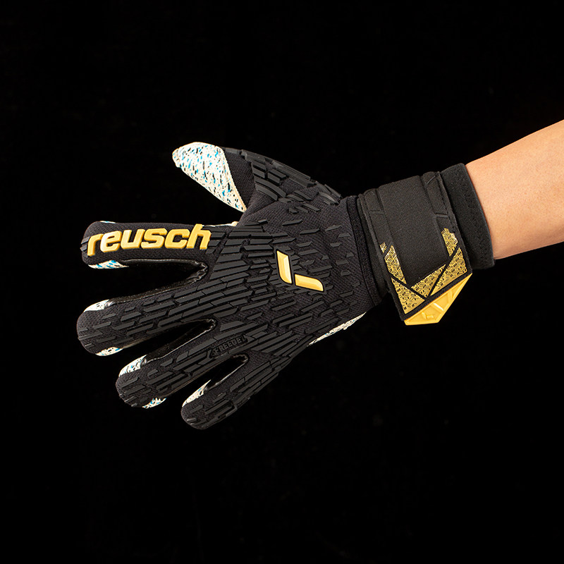 REUSCH炫驰2024新款FUSION乳胶可拆卸5护指掌纹守门员门将手套