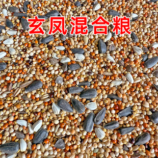 玄凤鹦鹉饲料鸟粮虎皮牡丹营养混合粮五色黍子谷子粮食鸟食爱鸟坊