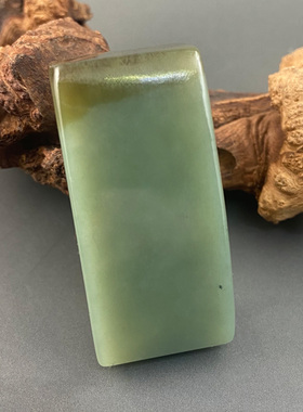 且末玉素面皮带扣和田玉男士鉴定