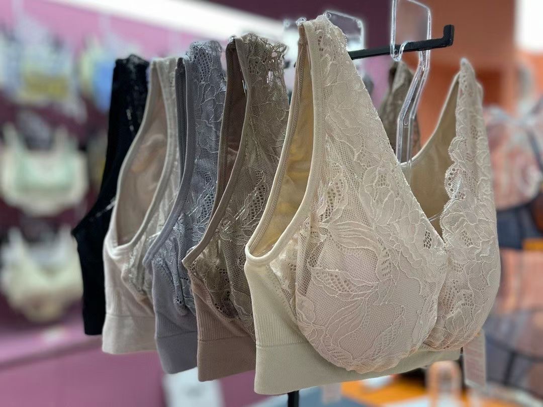 韩国新款重磅蕾丝女士性感无钢圈聚拢胸罩文胸内衣