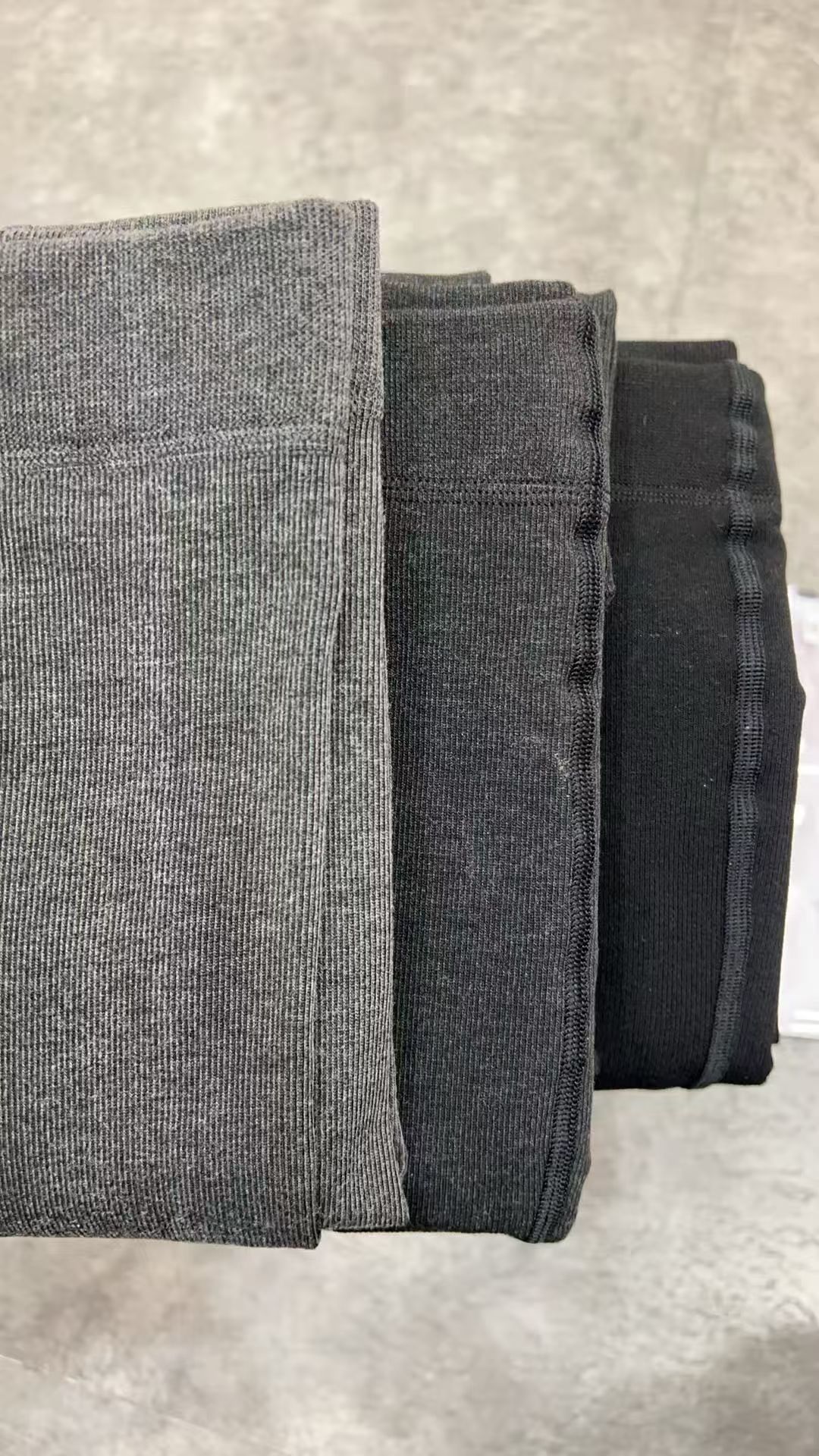 韩国aillen加厚竖条压力显瘦袜