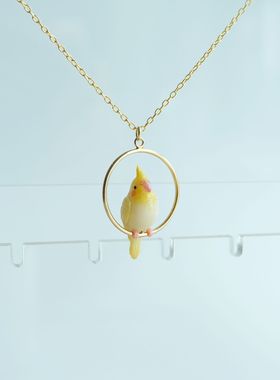 手作原创设计感动物新款银项链