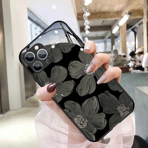 油画花朵高级感时尚艺术家联名适用于iphone14/13/12苹果手机壳
