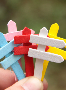 微景观盆栽摆件造景路标指示牌