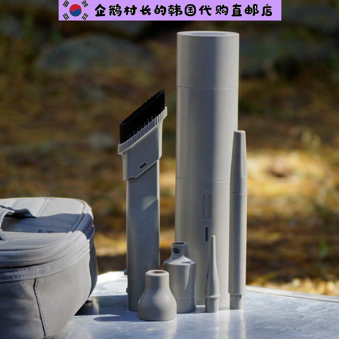 韩国直邮代购车载缝隙大吸力手持便携无线充电吸尘器吹风打气筒
