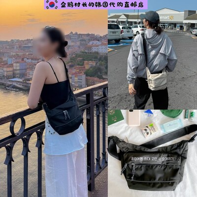 韩国直邮代购branden男女情侣时尚百搭单肩斜挎包旅行休闲运动包