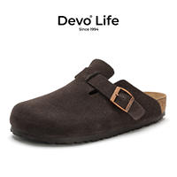 Devo/的沃软木勃肯鞋  3624