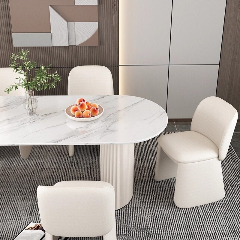 现代网红布艺单椅设计师简约餐椅家用书桌椅奶茶店咖啡厅休闲椅