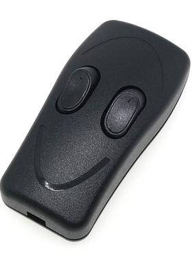 新款白色黑色双按钮线上开关 双控台灯床头灯LED灯子母灯通用3A