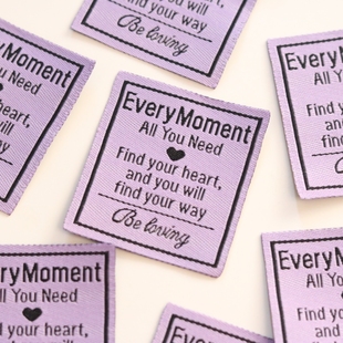 服装 领标定做高端织唛布标定制衣服主唛测标唛头订做商标logo标签