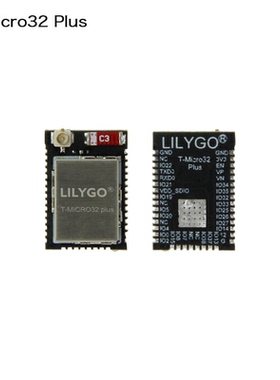 LILYGO T-Micro32 Plus 8MB flash 2MB Psram ESP32无线蓝牙模块