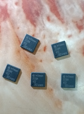 全新原装 TLF35584QVVS2 35584 封装VQFN48 汽车电脑板稳压器芯片