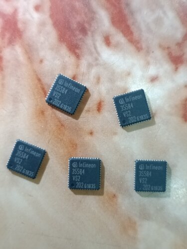 全新原装 TLF35584QVVS2 35584 封装VQFN48 汽车电脑板稳压器芯片