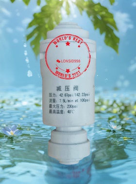 lONSID朗诗德净水器原装减压阀自来水恒压阀稳压阀2分3分接口