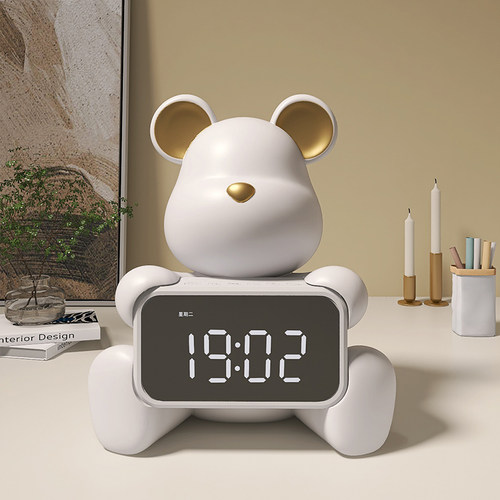 创意闹钟可爱家居时钟摆台