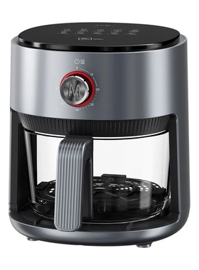 适用于米技Miji空气炸锅AF-L3012加厚3L升高硼硅玻璃内胆配件通用