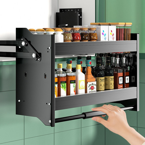 希朗厨房吊柜升降拉篮