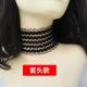 套头围脖女薄款 脖套领圈护颈带脖颈链蕾丝假领子遮疤颈带防晒项圈