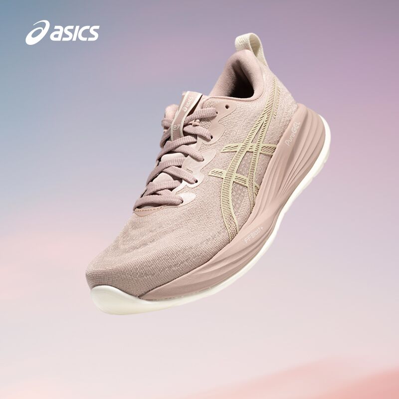 亚瑟士女子缓震回弹透气跑步鞋