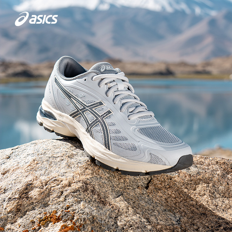 亚瑟士男子缓震透气跑步鞋