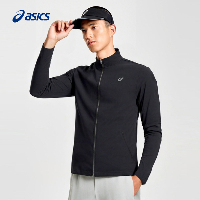亚瑟士男子凉感吸湿快干运动夹克