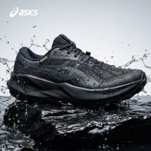 抓地耐磨运动鞋 ASICS亚瑟士新款 GTX男子越野跑步鞋 TRABUCO