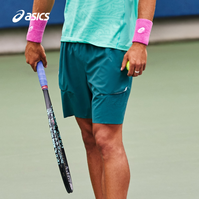 ASICS亚瑟士新款男子ACTIBREEZE高透气网球短裤舒适运动短裤,运动服/休闲服装,运动中长裤／短裤,淘宝优惠券,粉丝福利购,淘宝优惠卷