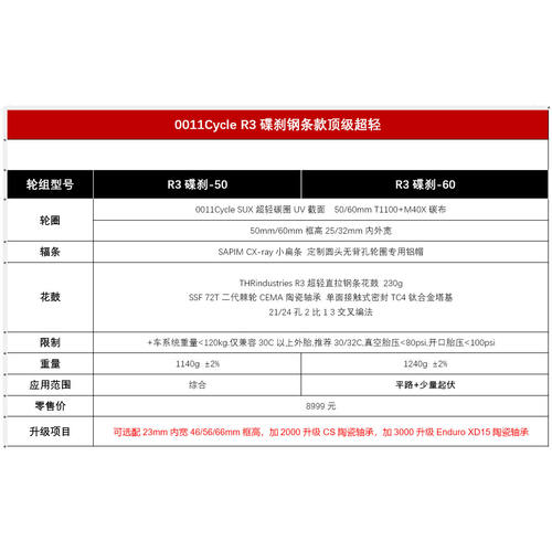 碟刹碳刀0011cycle超轻240g花鼓