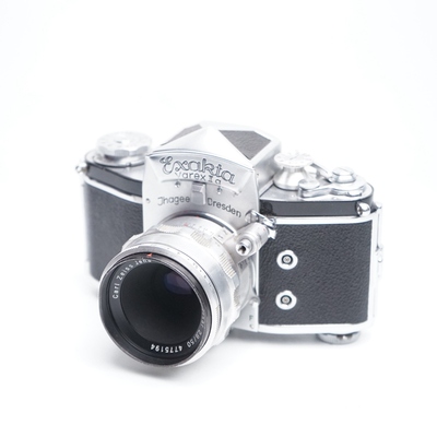 德国EXAKTA银色坦克雕花135相机