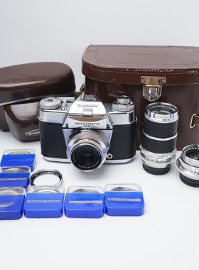 德国福伦达BESSAMATIC CS豪华版 DKL口35/50/135mm三镜头0.4 0.6m