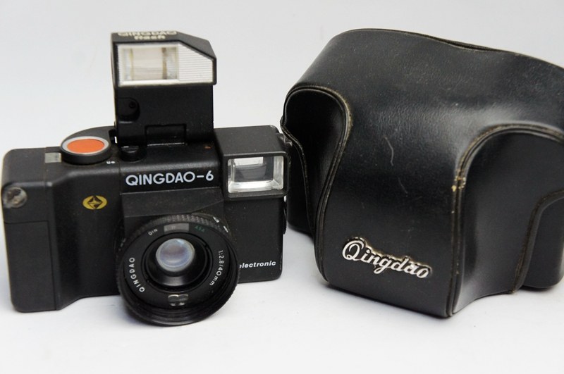 Qingdao Camera QINGDAO-6 Film camera Collection Old camera Antique Camera belt Leather sheath propin the Digital Cameras/SLR Cameras/Video camera , Film camera ,  135 Film SLR  category - from Buy2taobao.com to provide professional Taobao agent buy service