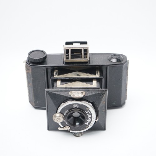 1934年美能达 Vest 折叠照相机 钢体腔代替皮腔 早期收藏127胶卷