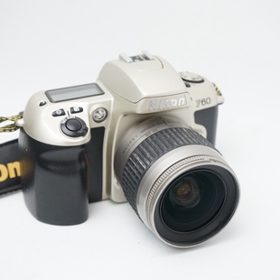 135胶卷全单反28 胶片相机 F60 NIKON尼康 80G头自动对焦 香槟色