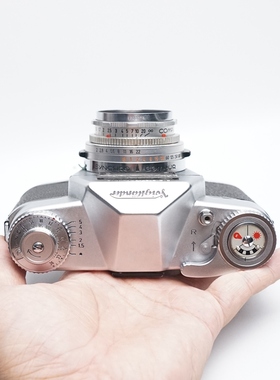 德国全金属机械胶片单反bessamatic带50/2.8镜头手动135古董相机