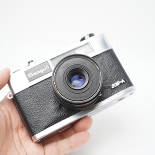旁轴相机 国产老照相机收藏道具135胶卷上海生产205改 206 海鸥
