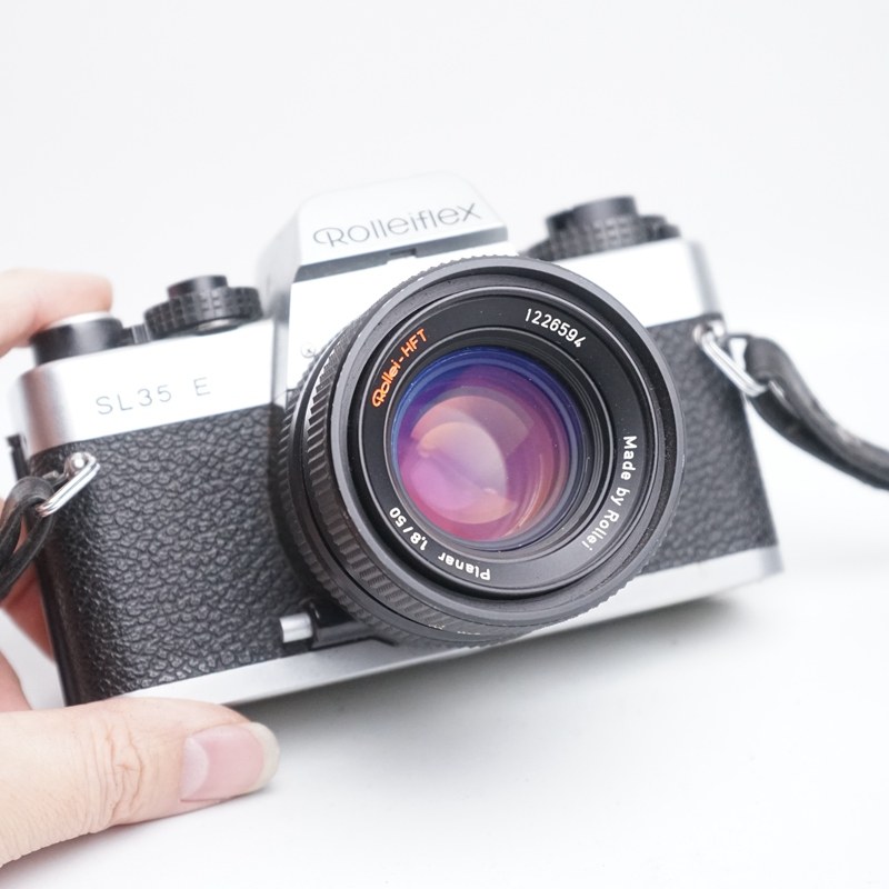 禄来单反Rolleiflex SL35 E 135胶片相机50/1.8镜头HFT专业级禄来