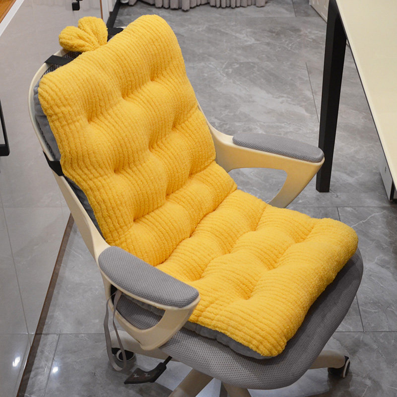 学生宿舍护腰坐垫靠背垫一体式办公室久坐椅子靠垫座椅腰靠屁垫