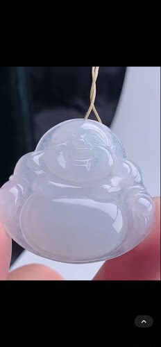 37.2-34.5-6.3mm,水润 佛公 吊坠，天然翡翠A货adq6924-27