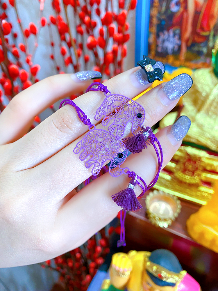 泰国手工艺品 饰品  佛系牌百家乐泰阁 佑 小像手绳 手链