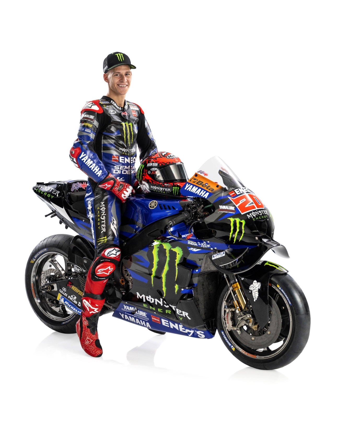 量身定做夸塔拉罗同款连体皮衣雅马哈非a星丹尼斯摩托车赛道车服