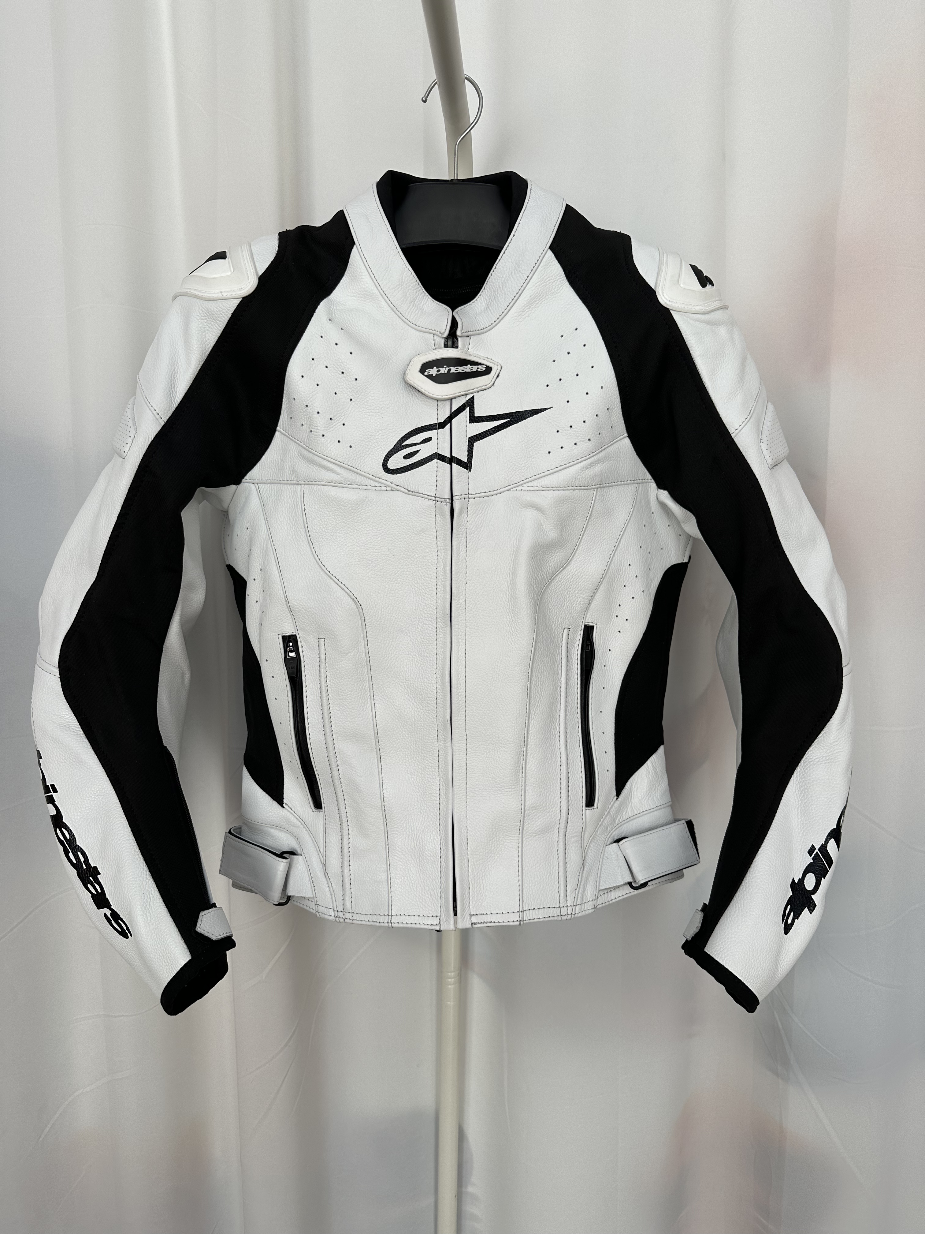 量身定做女士摩托车骑行服机车皮衣夹克非A星GP-4赛通勤压弯防摔