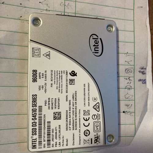 议价几百片S4510，960G
