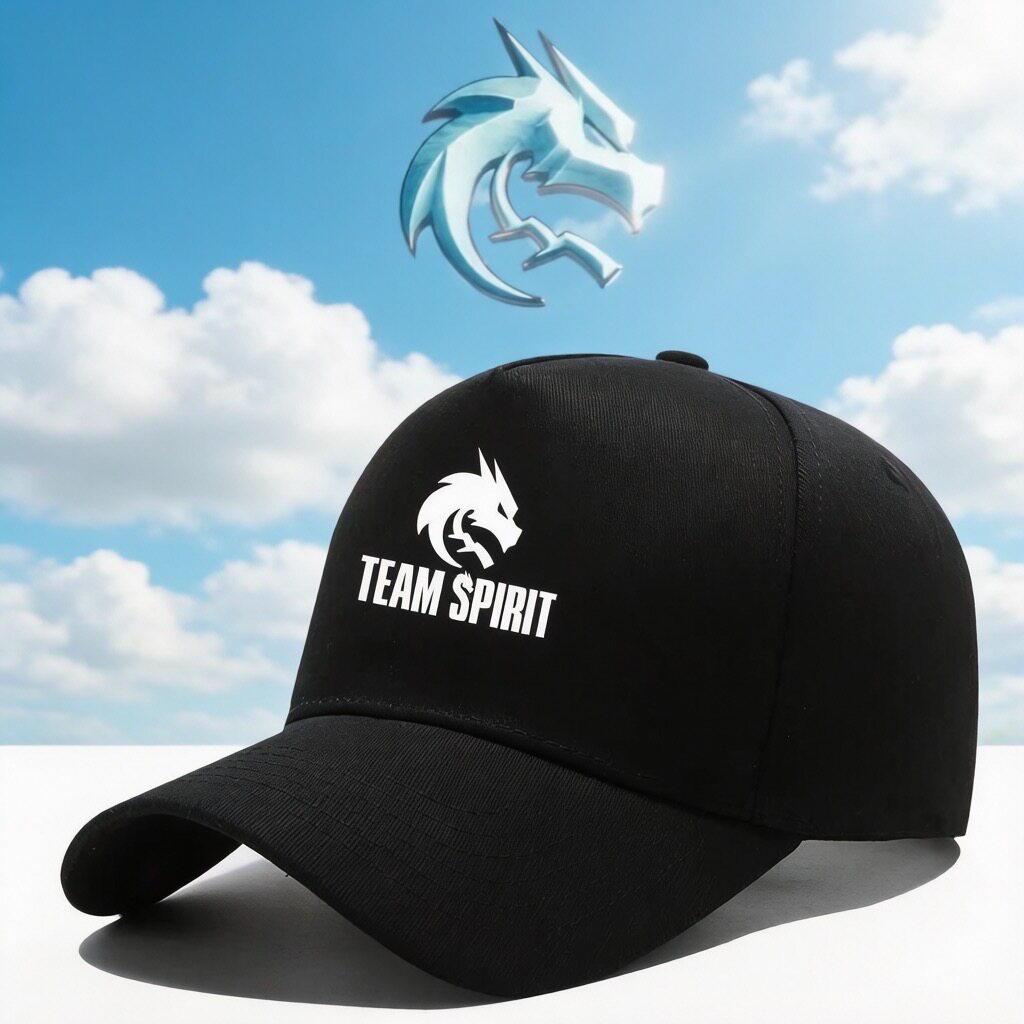Team Spirit绿龙csgo比赛dota2战队周边棒球帽男女学生遮阳鸭舌帽