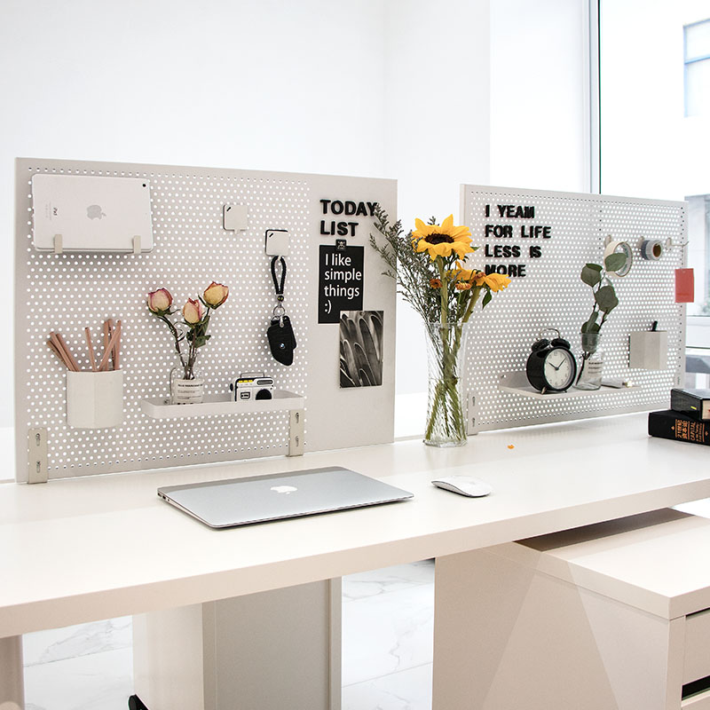 未默集舍洞洞板置物架立式挡板