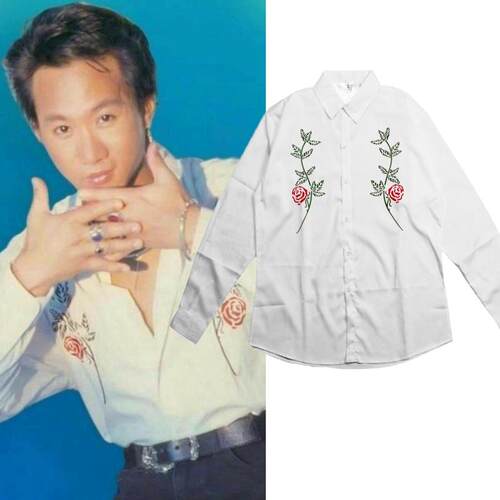专辑秋冬长袖休闲衣服黄家驹同款