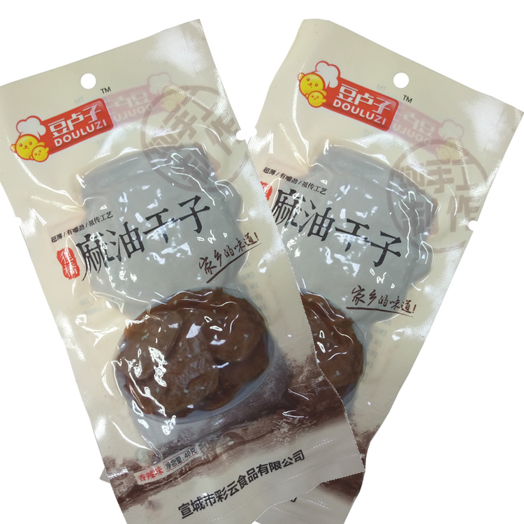 安徽宣城貍橋麻油干5月新貨原味香辣味小袋裝禮盒即食休閑零食
