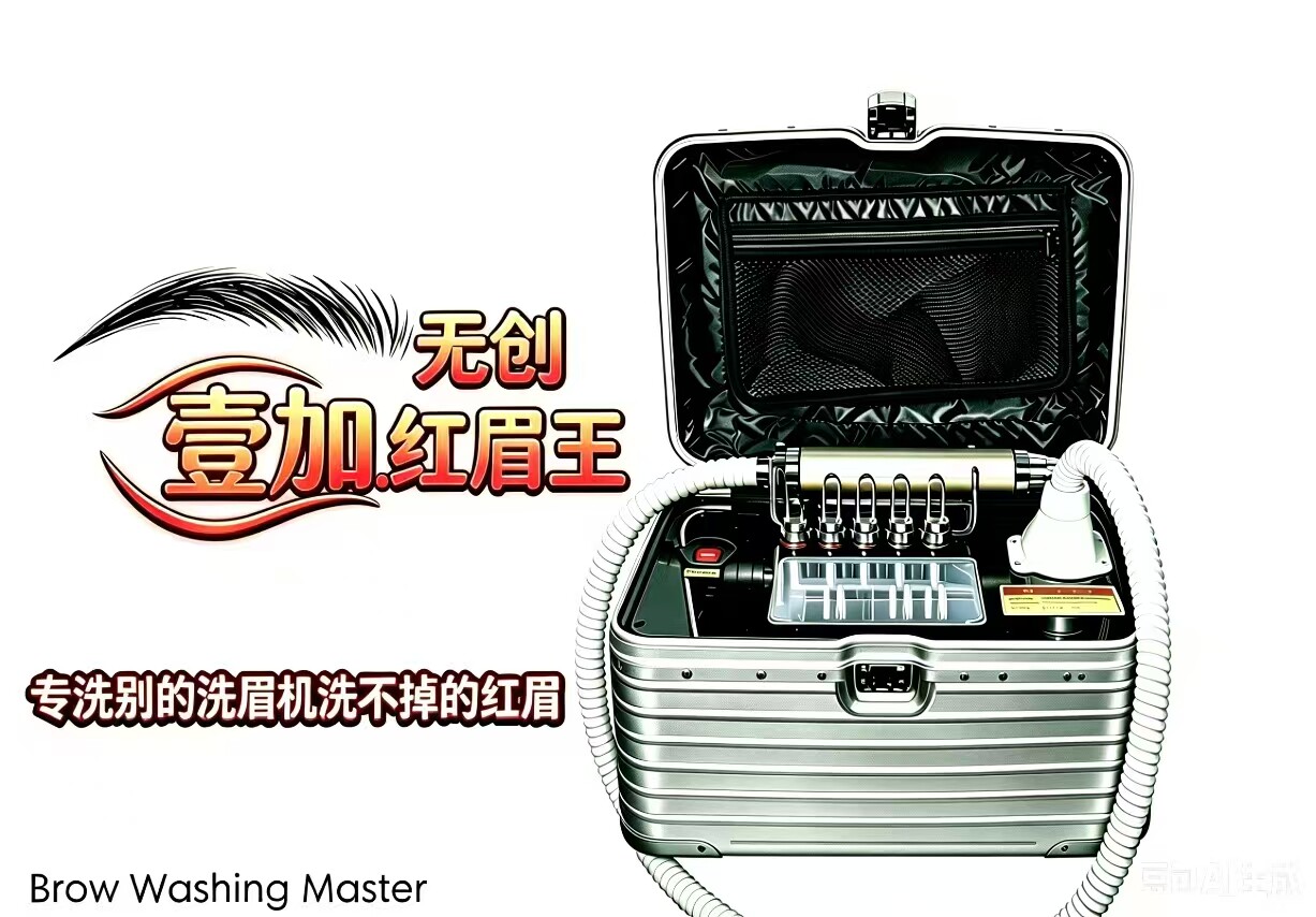 洗眉机祛斑皮秒美容仪小型式大功率洗纹身机器