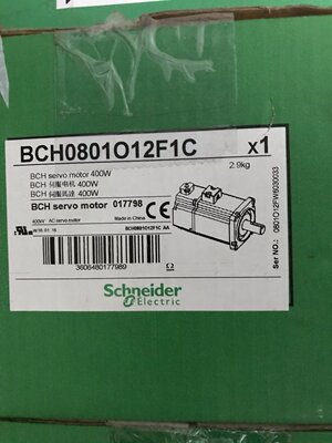施耐德BCH0801012F1C带抱闸BCH0801O12F1C新品