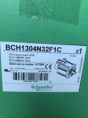 2KW施耐德伺服BCH1304N32F1C订货款带刹车伺服电机17的清货新品